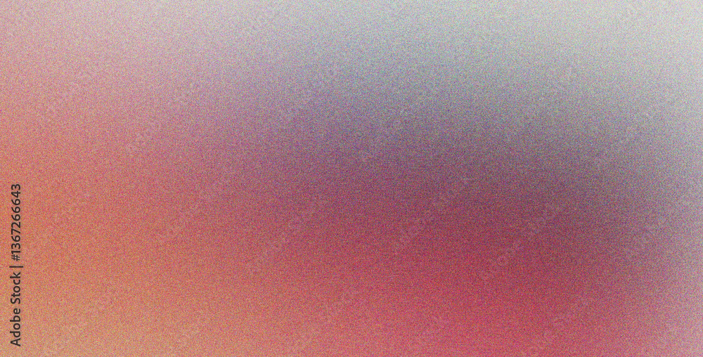 Obraz premium Lavender Rose Coral gradient background featuring and blur with noise effect abstract, grainy, contemporary style