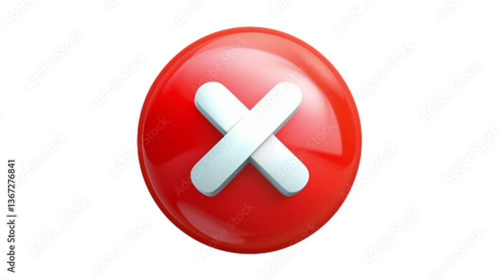 Checkmark icons cross sign red x cross transparent background. Circle shape no wrong button vector illustration graphic.
Checkmark icons cross sign red x cross transparent background. Circle shape no wrong button vector illustration graphic.