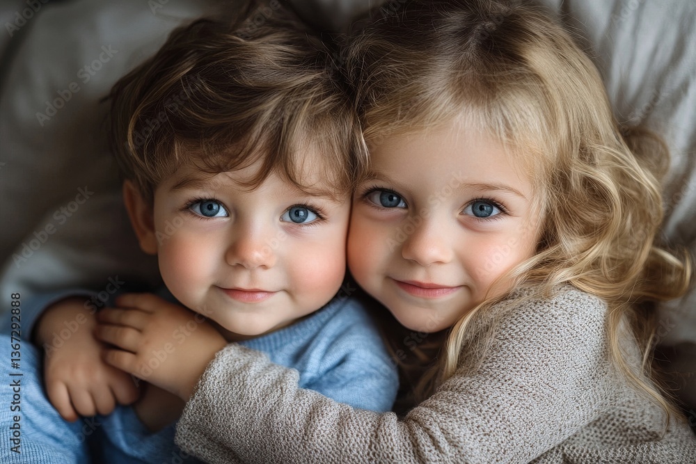 Affectionate siblings Affectionate siblings