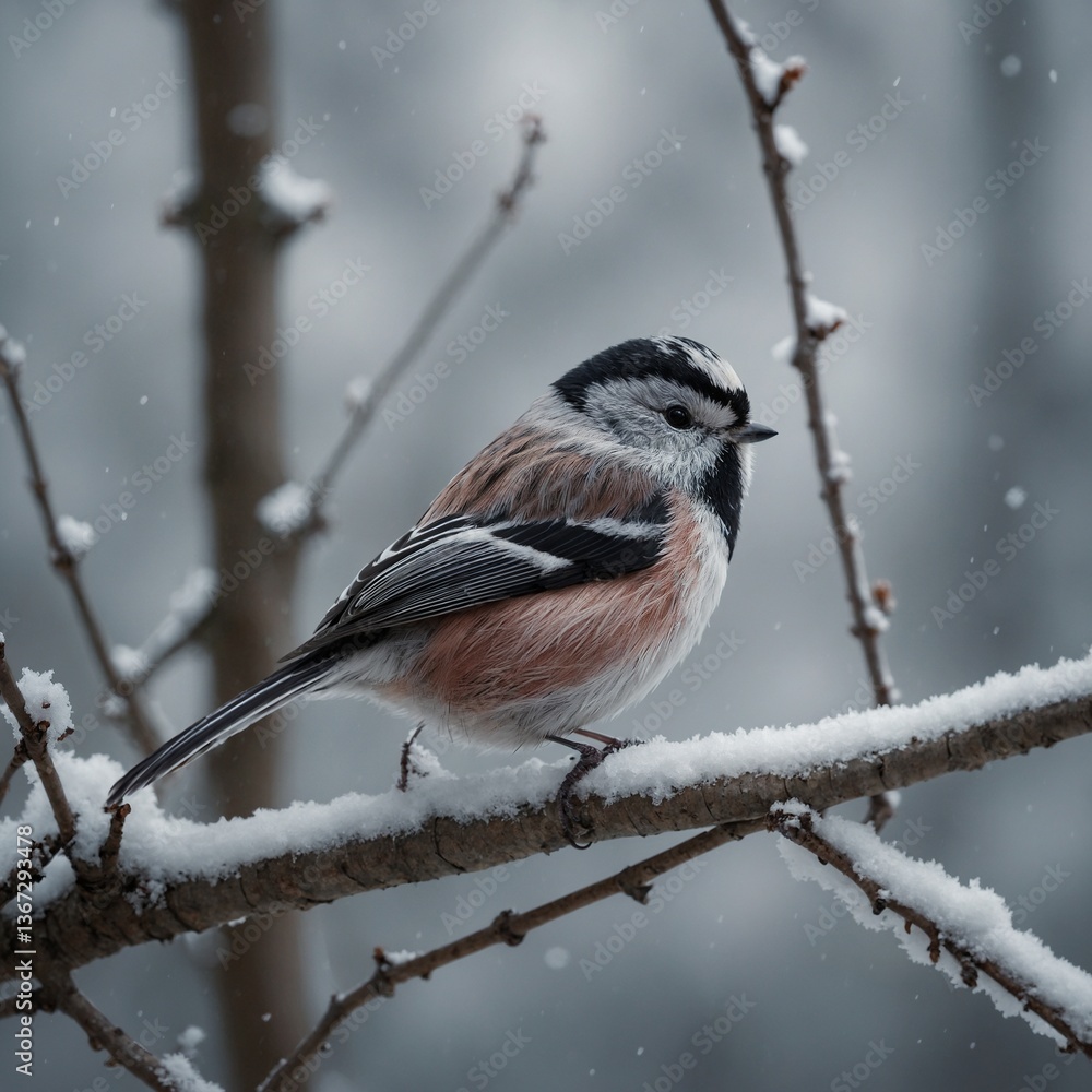 Obraz premium great tit on a branch