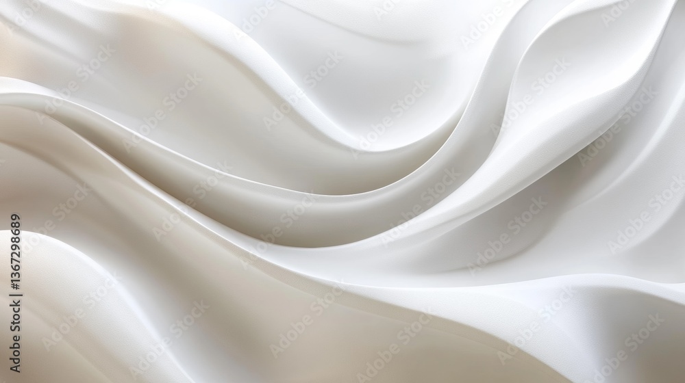 Fototapeta premium Abstract Background with Smooth Shapes