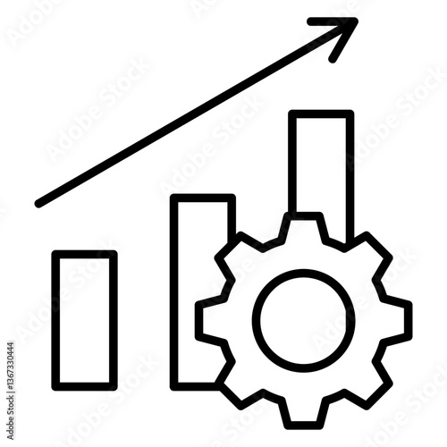 Optimization Outline Icon