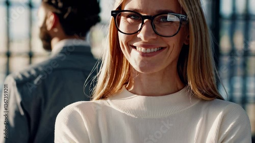 The Confident Smiling Woman