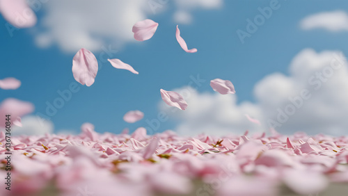 CG cherry blossom background 02