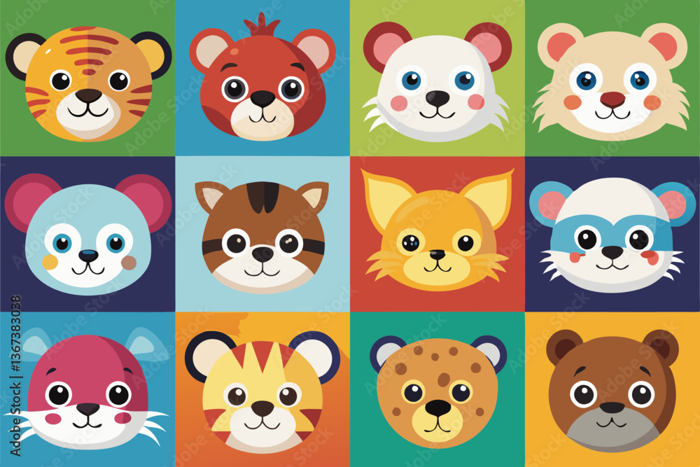 set of animals set of animals