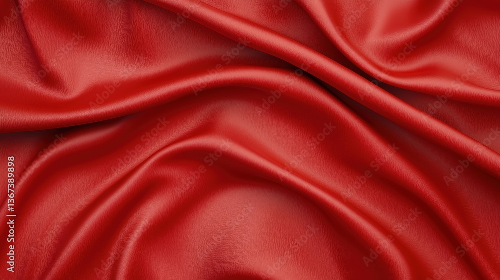 A close-up of crumpled red fabric, showcasing rich texture and vibrant color, ideal for design and fashion applications. A close-up of crumpled red fabric, showcasing rich texture and vibrant color, ideal for design and fashion applications.
