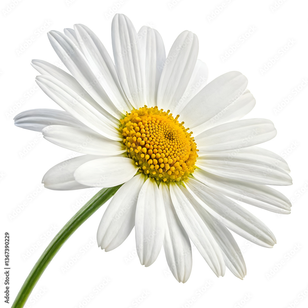 Fototapeta premium Lovely Daisy solated on white background, including clipping path