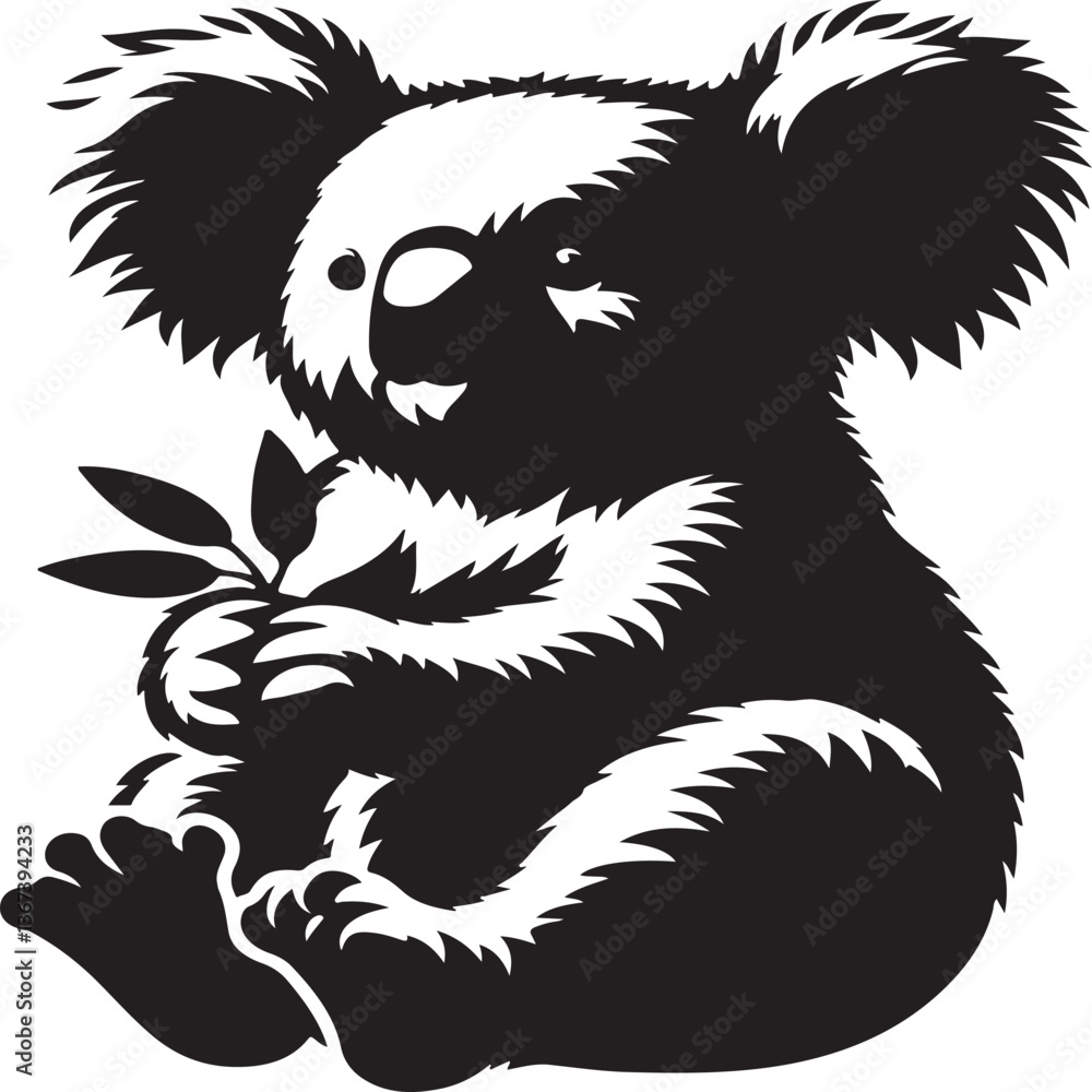 Obraz premium a koala vector