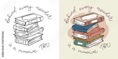Trendy funny hand drawn doodle lettering quote. Lettering for t-shirt design, mug print, bag print, clothes fashion. 100% hand drawn vector image.