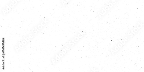 Speckle grain dot white paper noise texture with distress effect vector illustration pattern background. Dirty or dust film grain speck grit grunge overlay on white background grain noise particles.