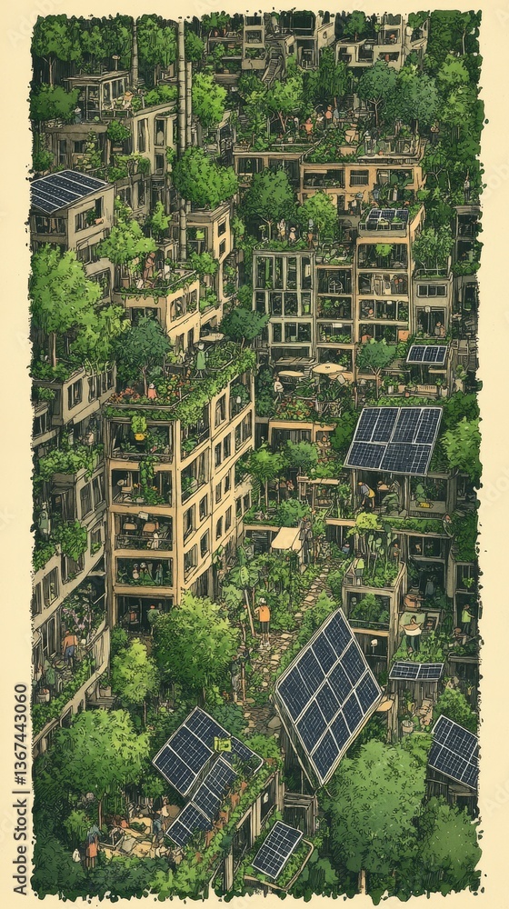 Fototapeta premium A Greener Tomorrow, Earth Day celebrations