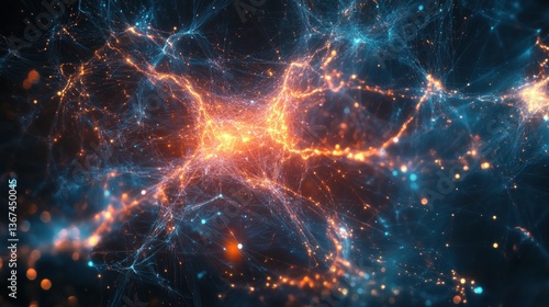 AI-enhanced Digital Consciousness Forming Cybernetic Image