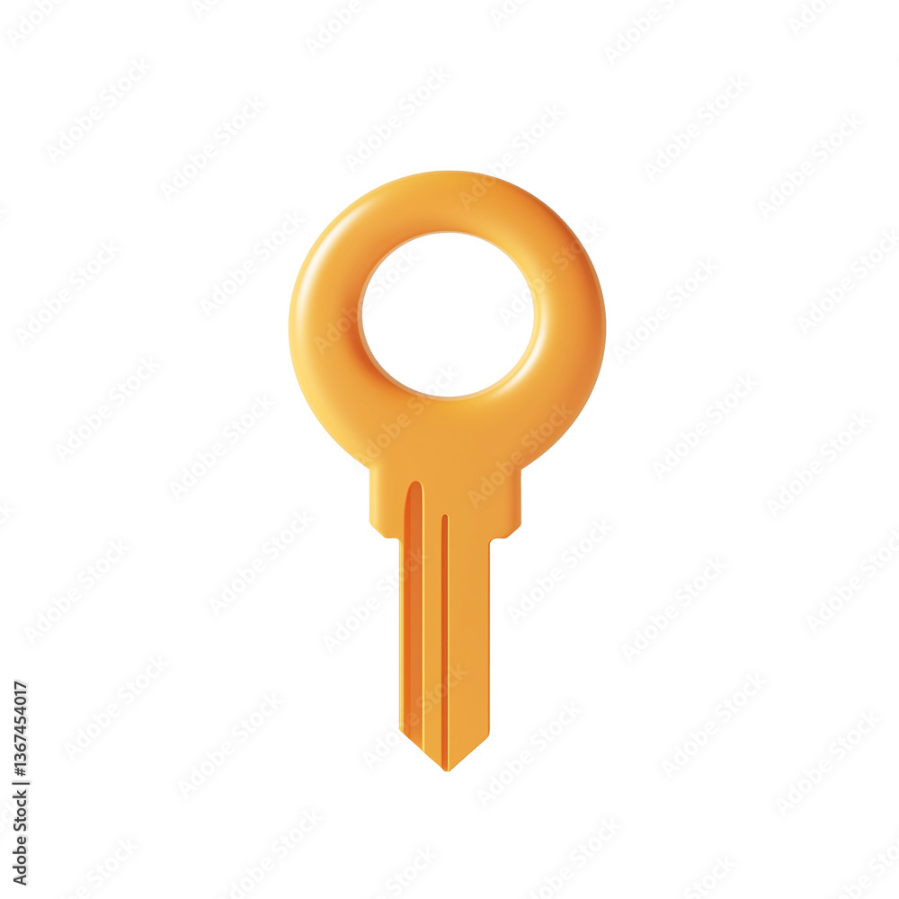 Orange Key PNG Transparent Background, Ideal for Security and Access Designs Orange Key PNG Transparent Background, Ideal for Security and Access Designs