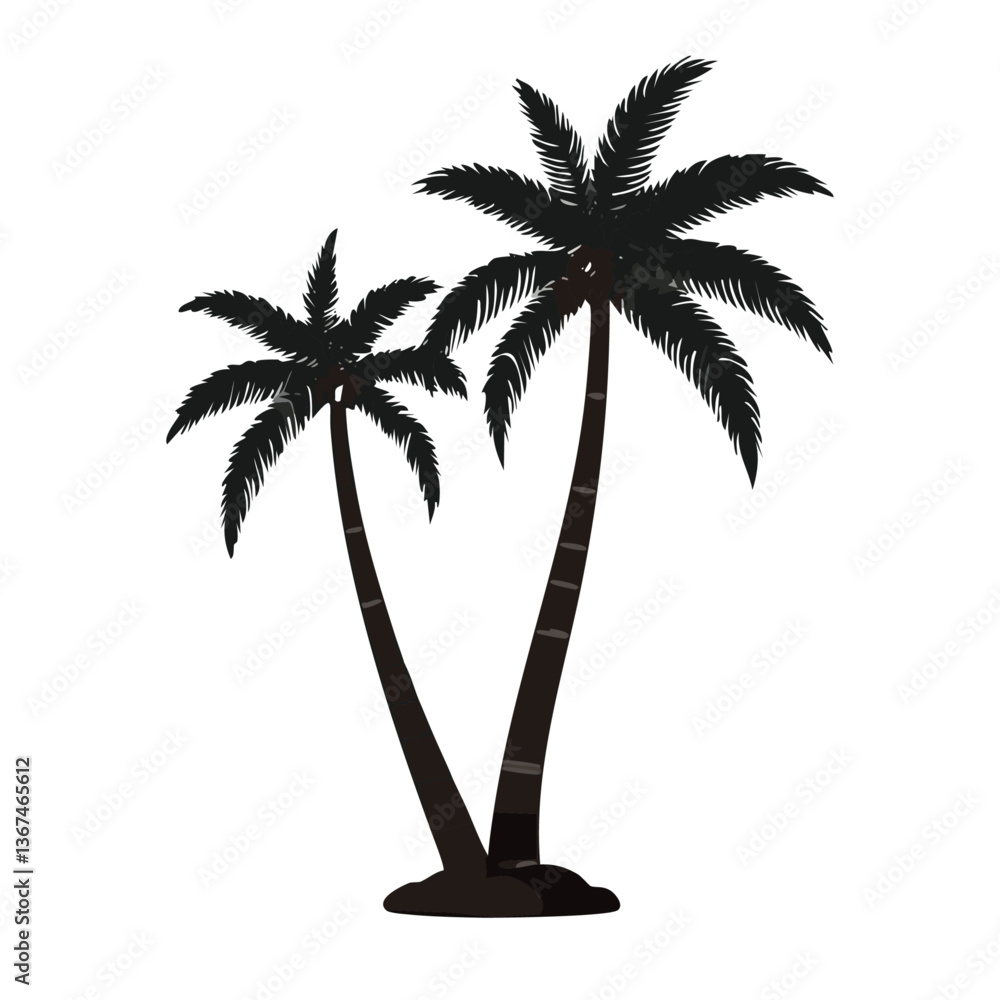 palm tree vector illustration icon design