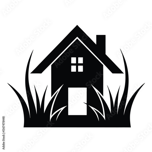 Home logo vector illustration