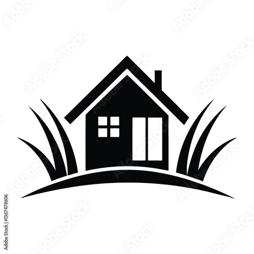 Home logo vector illustration