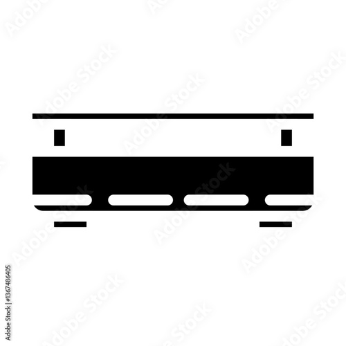 grill tool solid icon