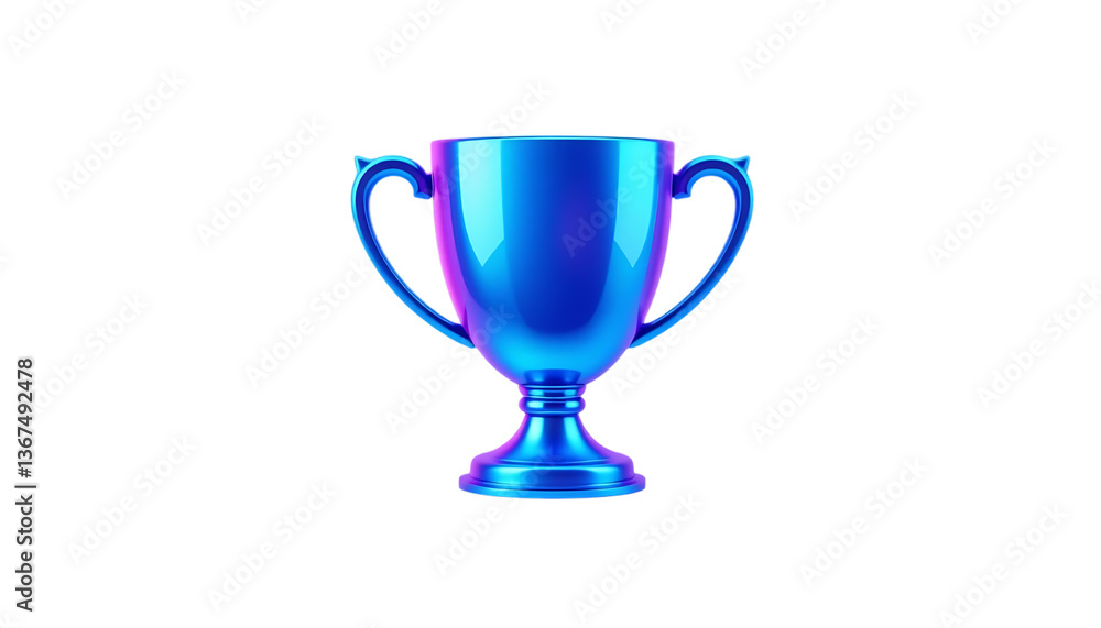 3D glossy gradient trophy icon png 3D glossy gradient trophy icon png