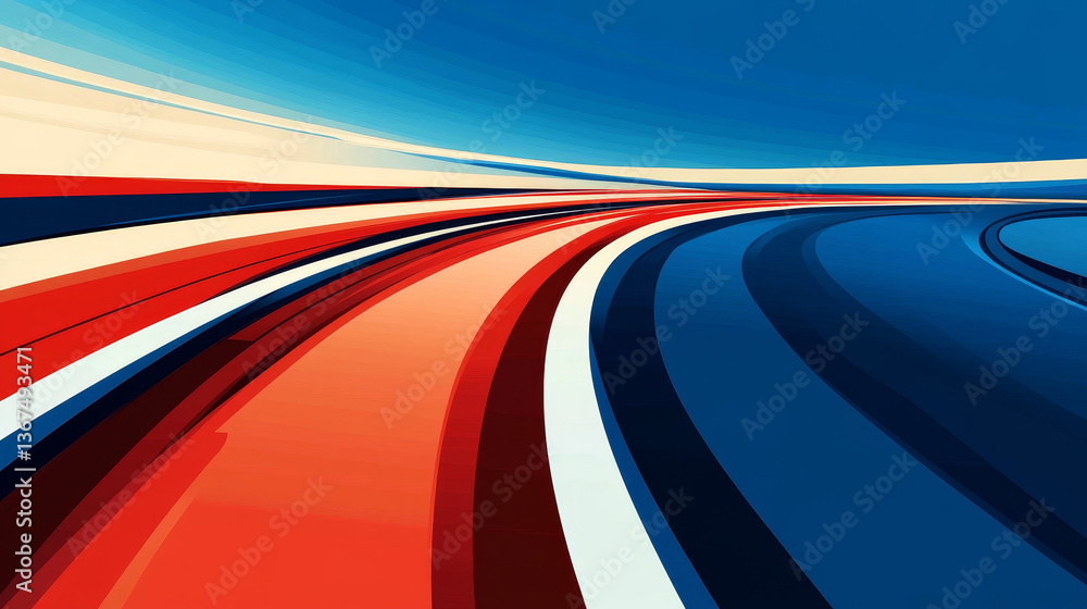 Racing square background, vector abstraction in racing car track Racing square background, vector abstraction in racing car track