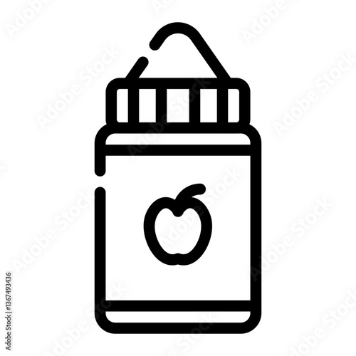 liquid vape_1 cut line icon