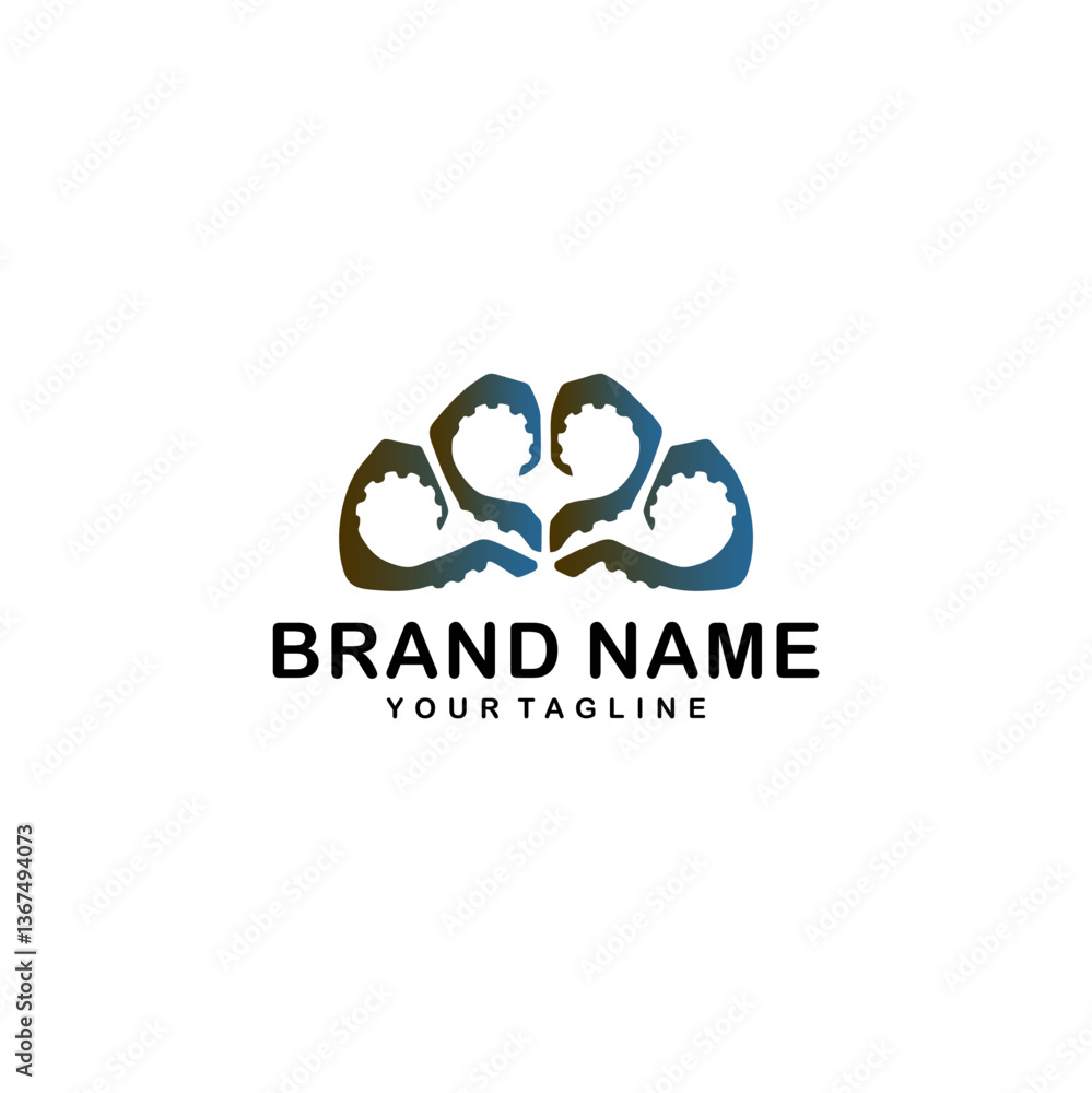 abstract logo design vector abstract logo design vector