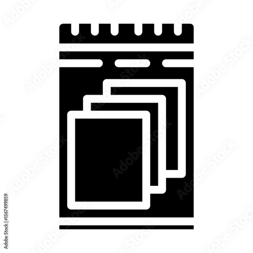 vape cotton solid icon