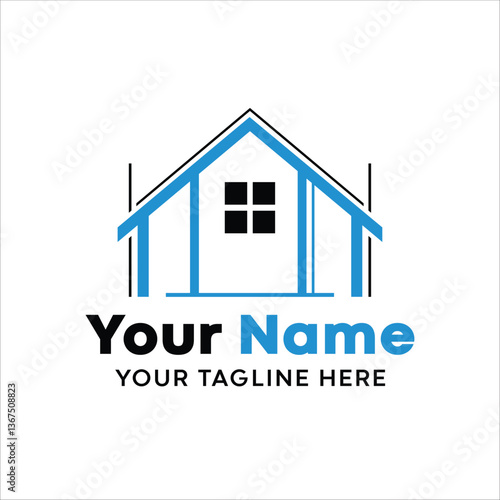 architecture, Architect Construction Logo Design Vector, just rename, can be used for wall logos, backgrounds, posters, etc.