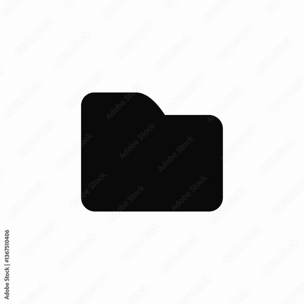 Document folder storage icon vector sign Document folder storage icon vector sign
