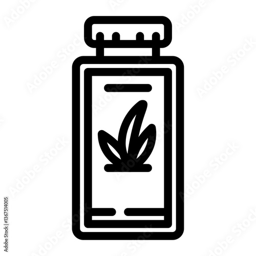 plant medicine_1 line icon