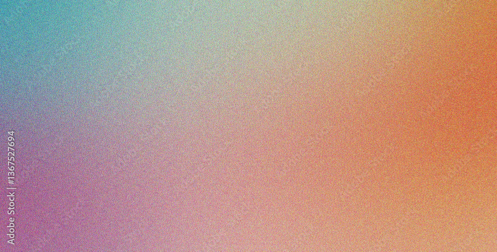 Abstract Purple Cyan Peach style with texture and noise blur gradient, grainy, visual Abstract Purple Cyan Peach style with texture and noise blur gradient, grainy, visual