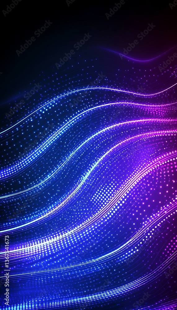 Obraz premium Abstract Wave Design (1)