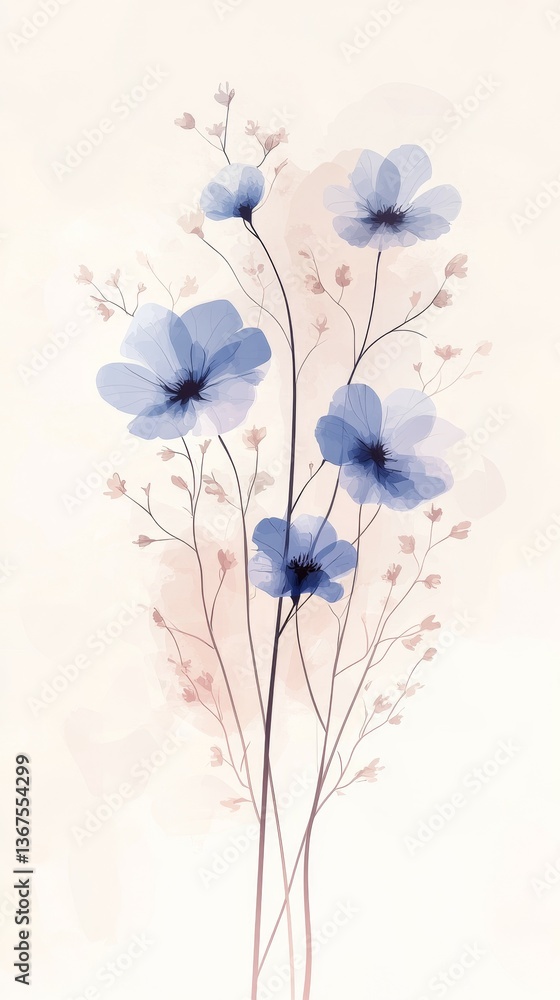 Obraz premium Meadow Dance, Soft breezes