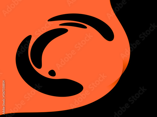 colouful aesthetics contemporary abstract artwork wallpaper background 4k