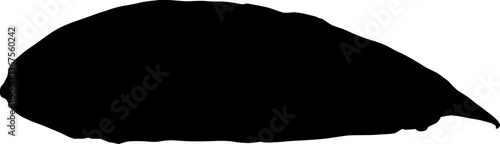 Bitter gourd silhouette