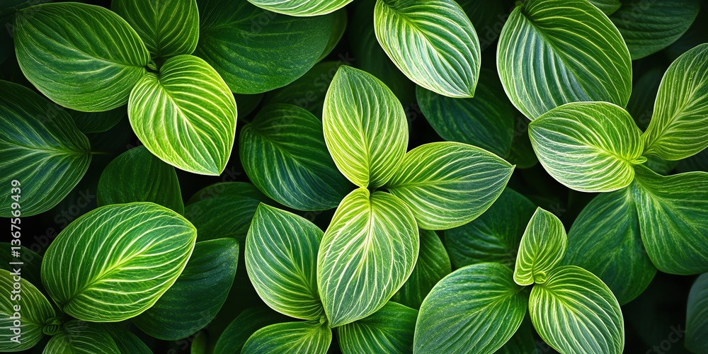 Close Up on Green Leaves Showing Veins in Nature for Background Close Up on Green Leaves Showing Veins in Nature for Background