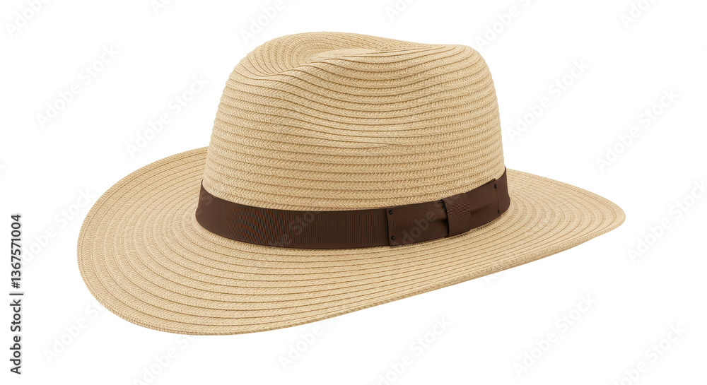 Isolated Straw Hat Isolated Straw Hat