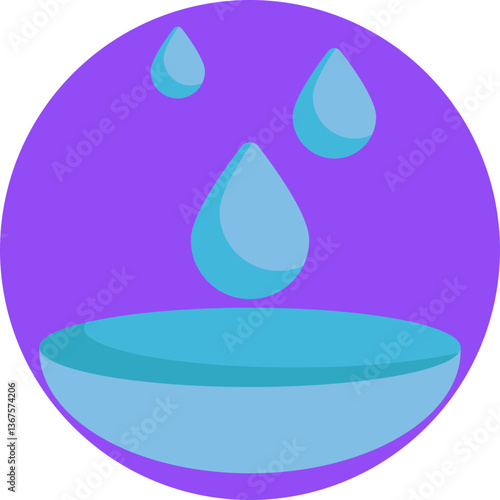Lens Application – Depicts the action of placing a contact lens on the eye for clear sight.