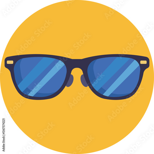 Sight Correction – Depicts glasses as a tool for correcting vision impairments.