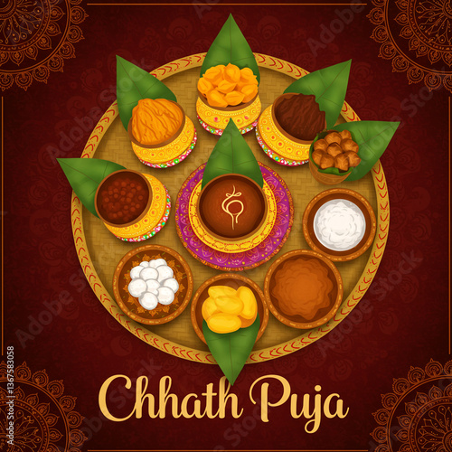 Top View of Chhath Puja Pra...