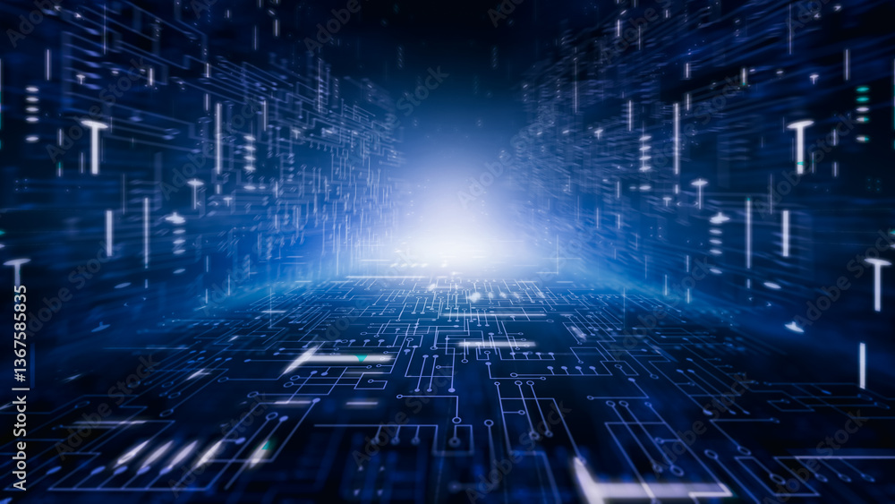 Through the Pulse of the Digital Void. A Voyage into the Heart of a Circuitry Cosmos Illuminated by the Eternal Glow of Innovation's Light Through the Pulse of the Digital Void. A Voyage into the Heart of a Circuitry Cosmos Illuminated by the Eternal Glow of Innovation's Light