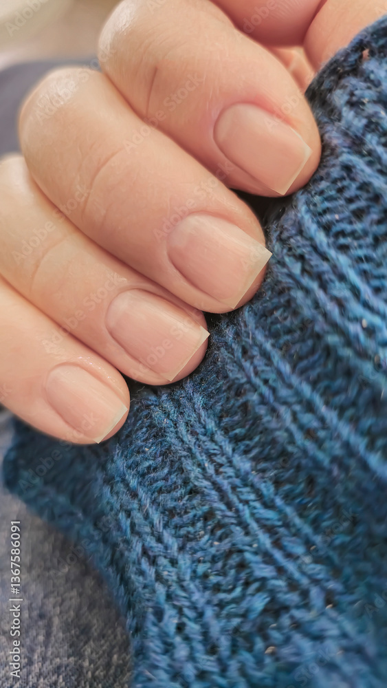 Manicure and hands in the foreground. Clean nails. Beauty procedures. Manicure and hands in the foreground. Clean nails. Beauty procedures.