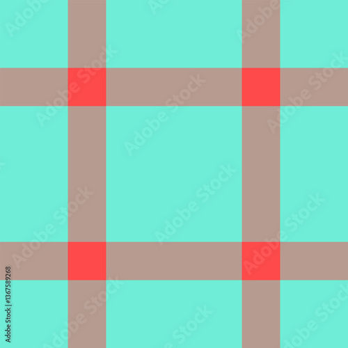 Revival texture check plaid, womens fashion background textile pattern. Internet fabric seamless vector tartan in teal and pastel colors.