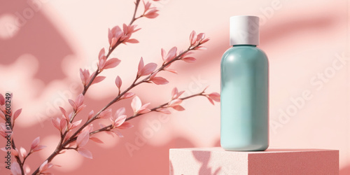 Pastel Coral & Minty Ocean - A soft, pastel gradient of coral pink and minty ocean blue, ideal for summer