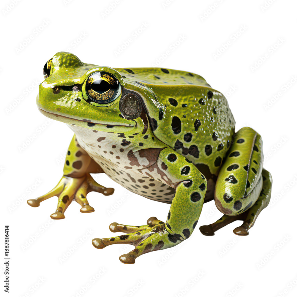 Obraz premium Frog png green frog png amphibian png jumping frog png wild frog png transparent background image