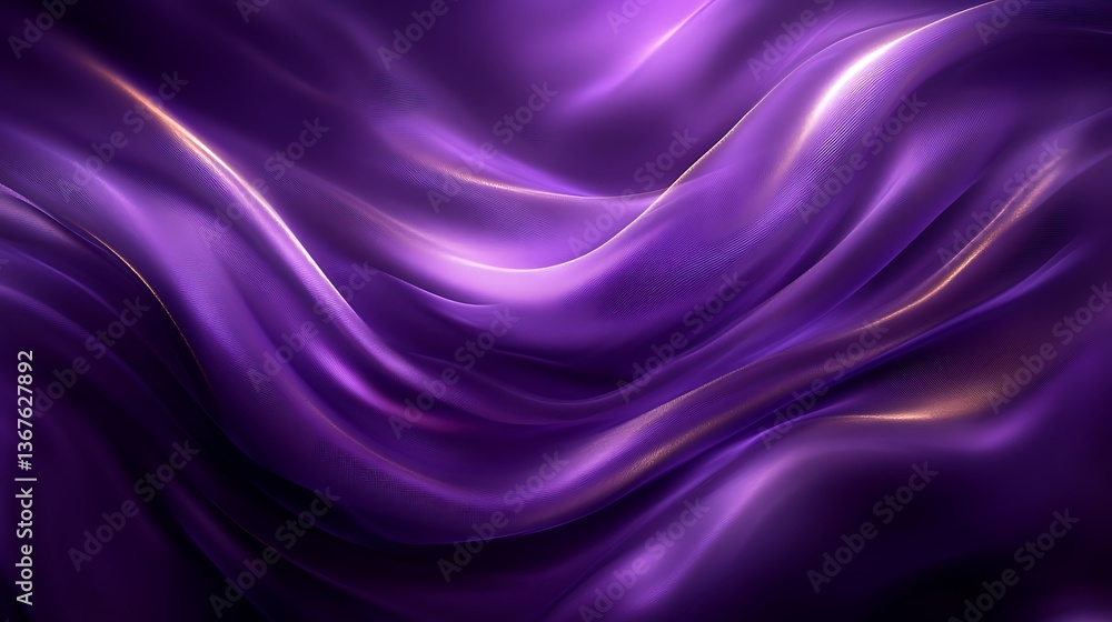 Purple and Gold Abstract Wave Background Purple and Gold Abstract Wave Background