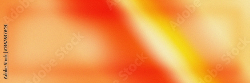 abstract orange light background with bokeh