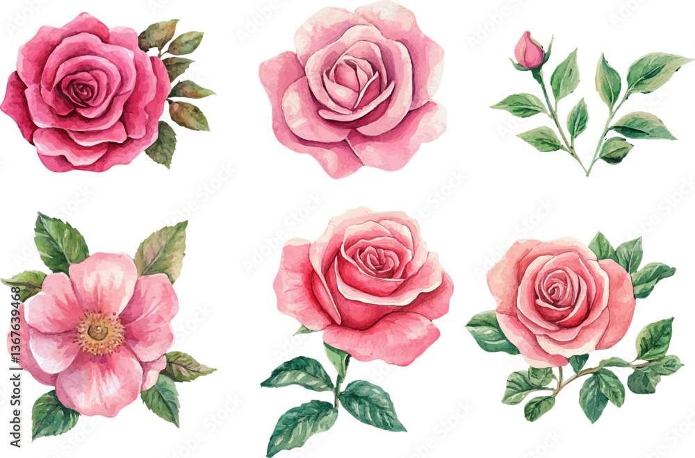Naklejka premium seamless pattern with roses