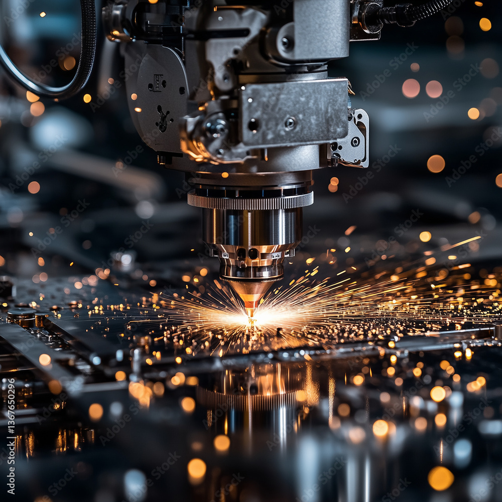 High-Resolution Shot of a Precision Engineer Using Advanced Tools High-Resolution Shot of a Precision Engineer Using Advanced Tools