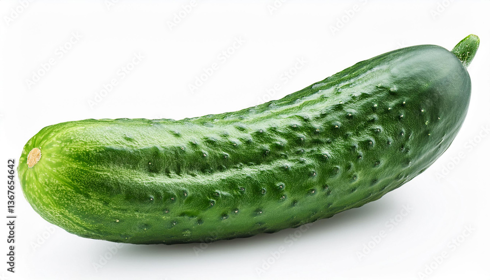 cucumber on a white background cucumber on a white background