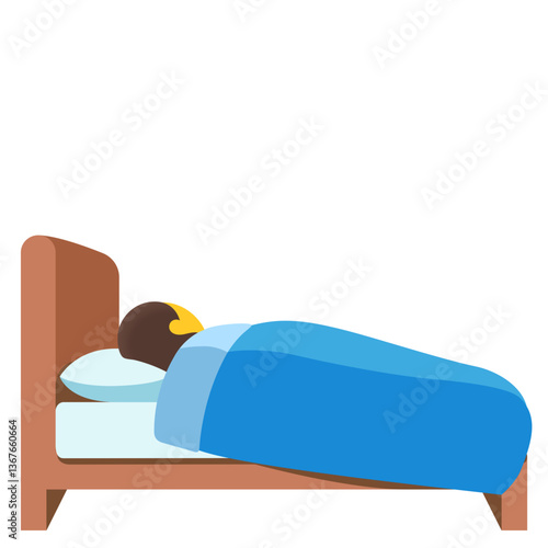 Person in Bed
